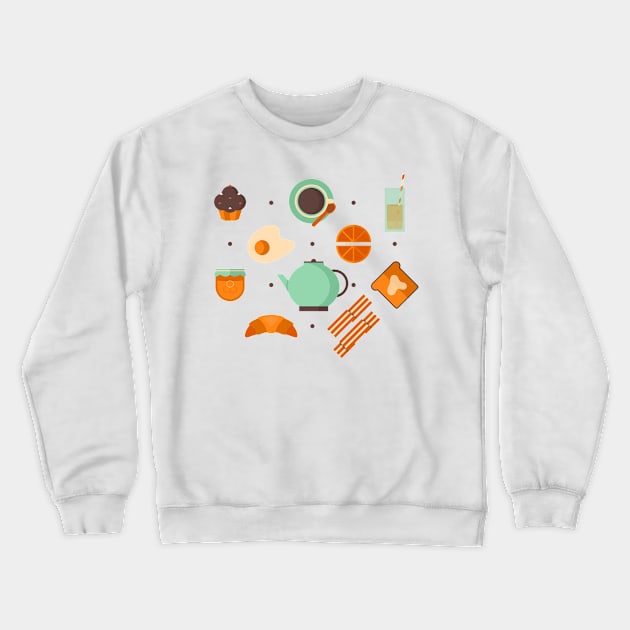 Most Important Meal Crewneck Sweatshirt by BadOdds